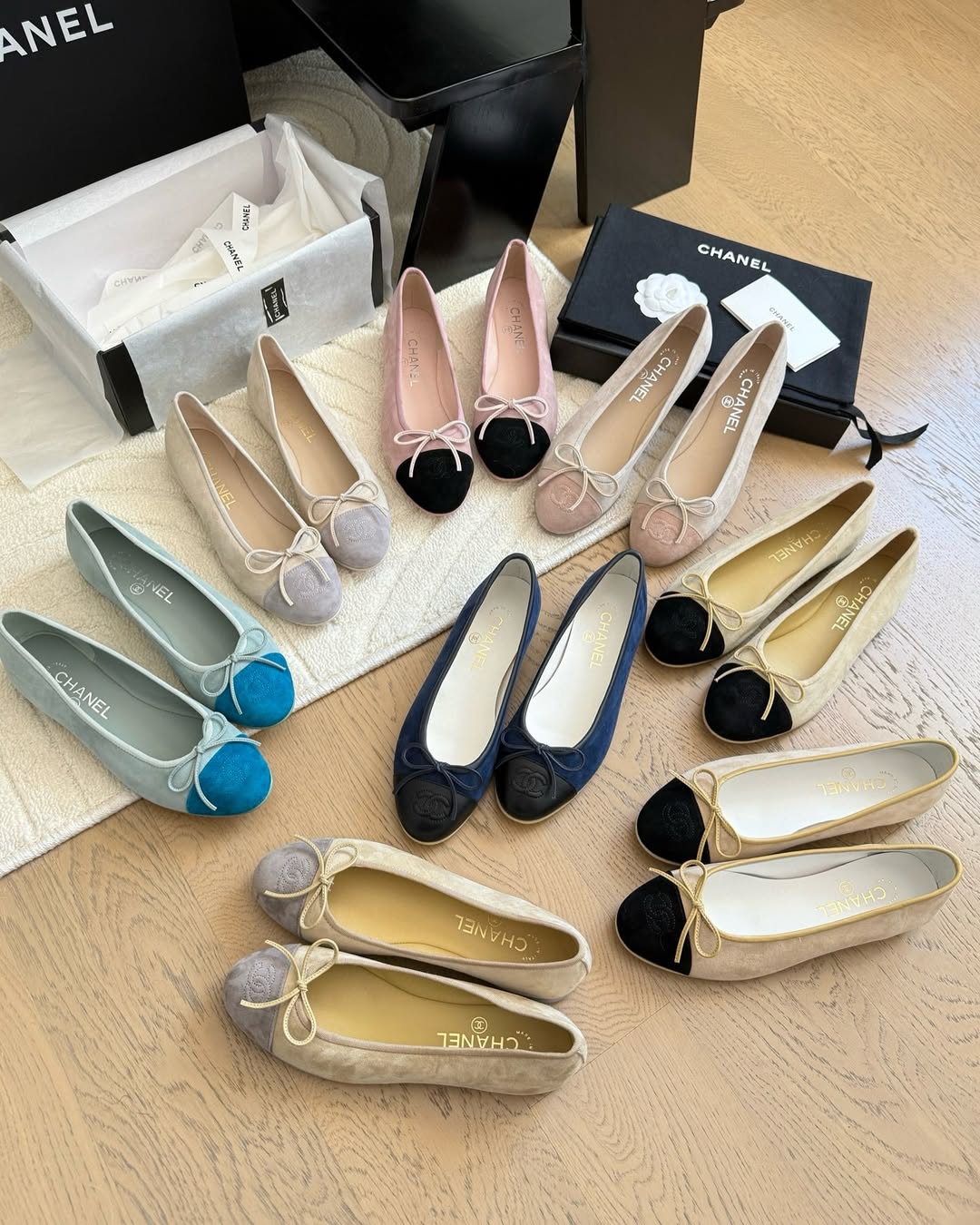 chanel ballet flat
