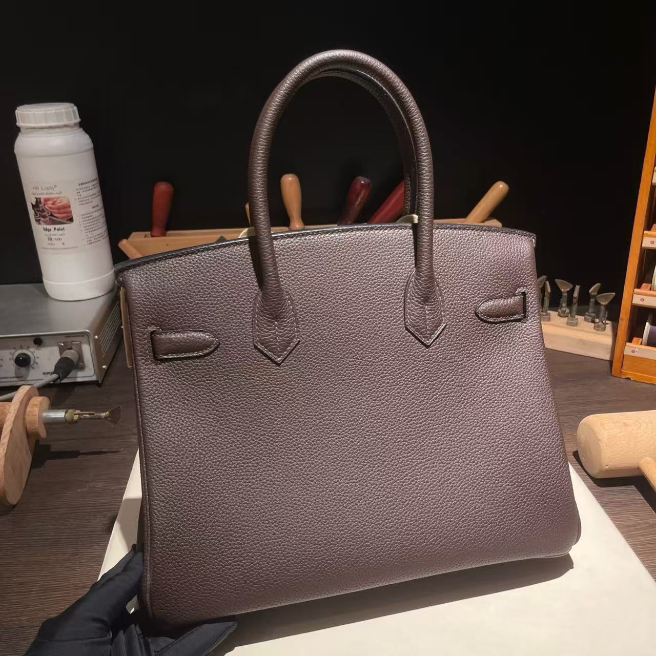 Hermes 2026 Birkin Bag Chocoate Brown Togo Leather Gold Hardware