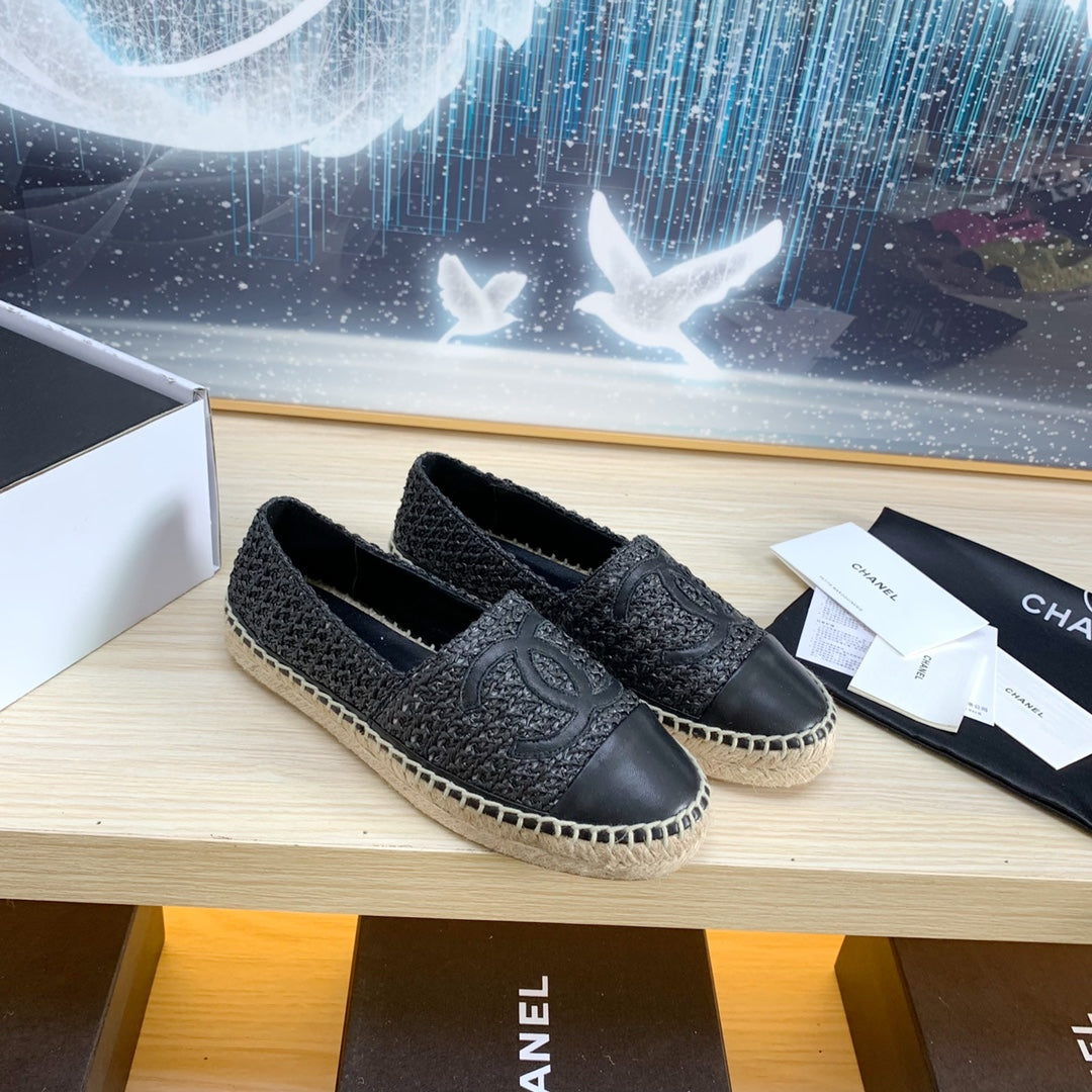 Chanel 2026 New Espadrilles Tweed Leather 824945