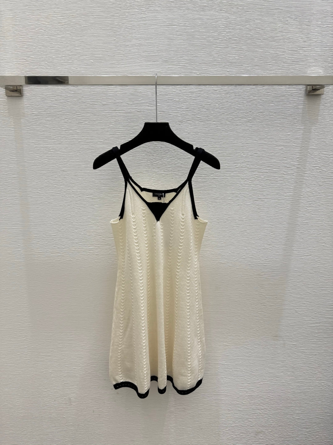 Chanel 2026 V-Neck Camisole Dress Cotton