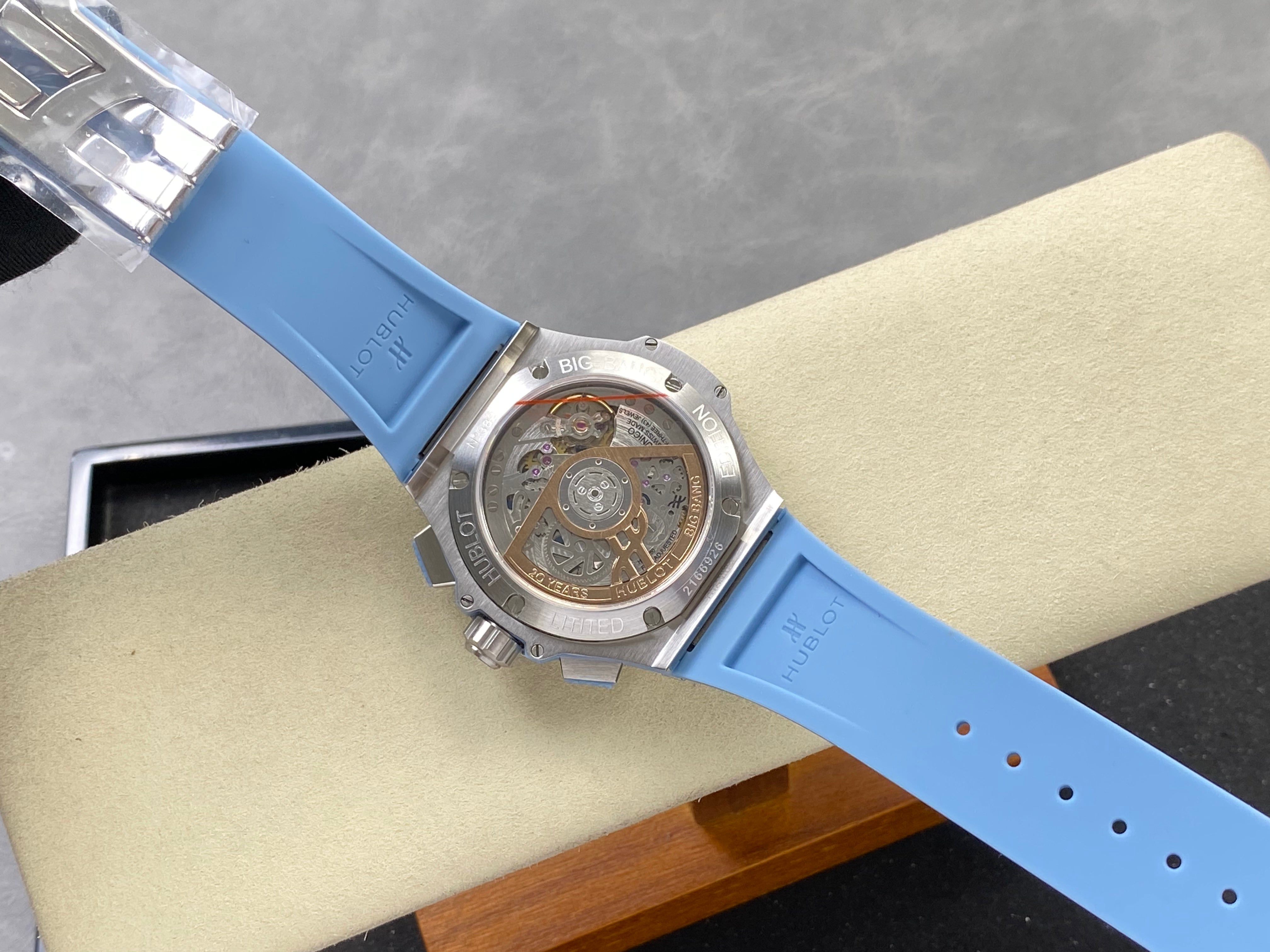 Hublot Big Bang Unico Original Unico Titanium Coal Blue 43mm Watch