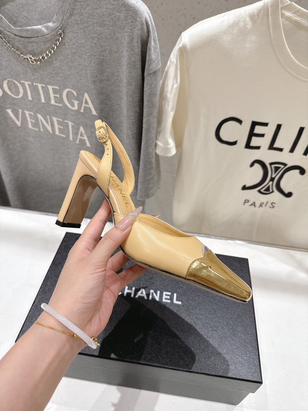 Chanel 2026 Slingback 60mm Sheepskin 852627