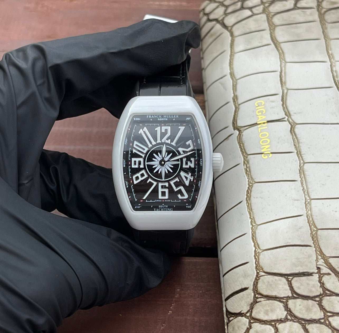 Franck Muller Vanguard 32mm Sliver Case