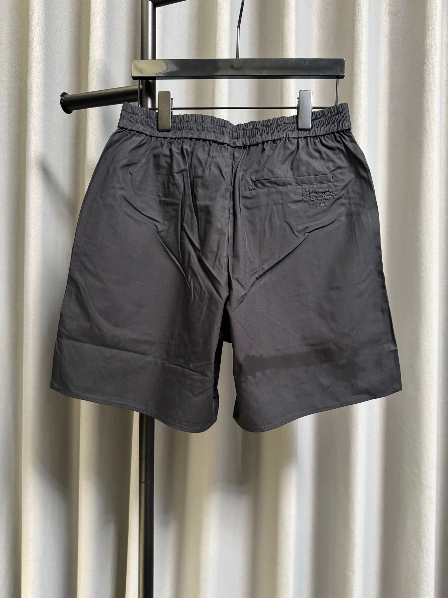 Fendi 2026 Men's Casual Shorts Black Polyester Nylon 830401