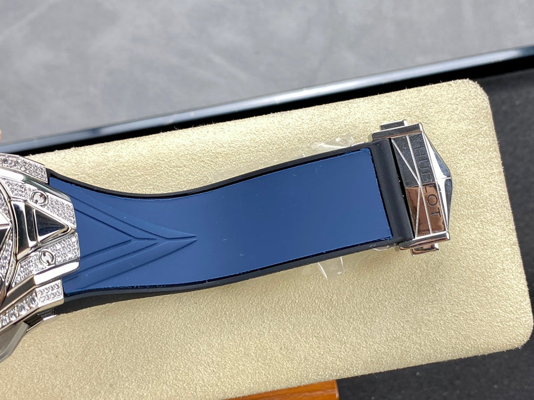 Hublot Big Bang Sang Bleu II Titanium Blue Pavé 45mm Watch