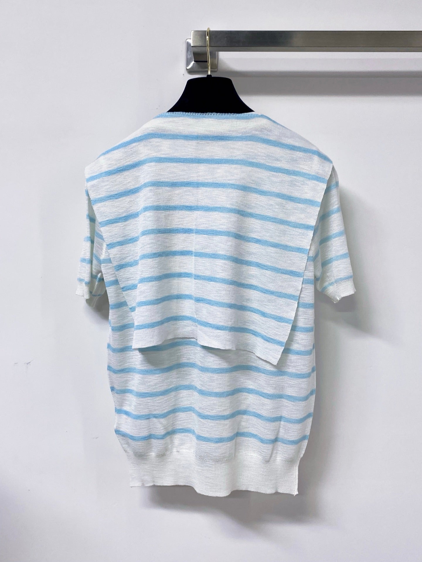 Dior 2026 Polo Shirt Featuring A Tie-neck Detail Acrylic 479903