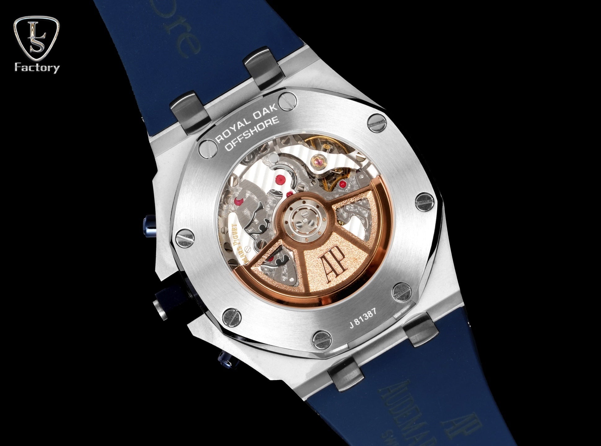 Audemars Piguet Royal Oak Offshore Chronograph 42mm Stainless Steel Blue Dial Rubber Strap
