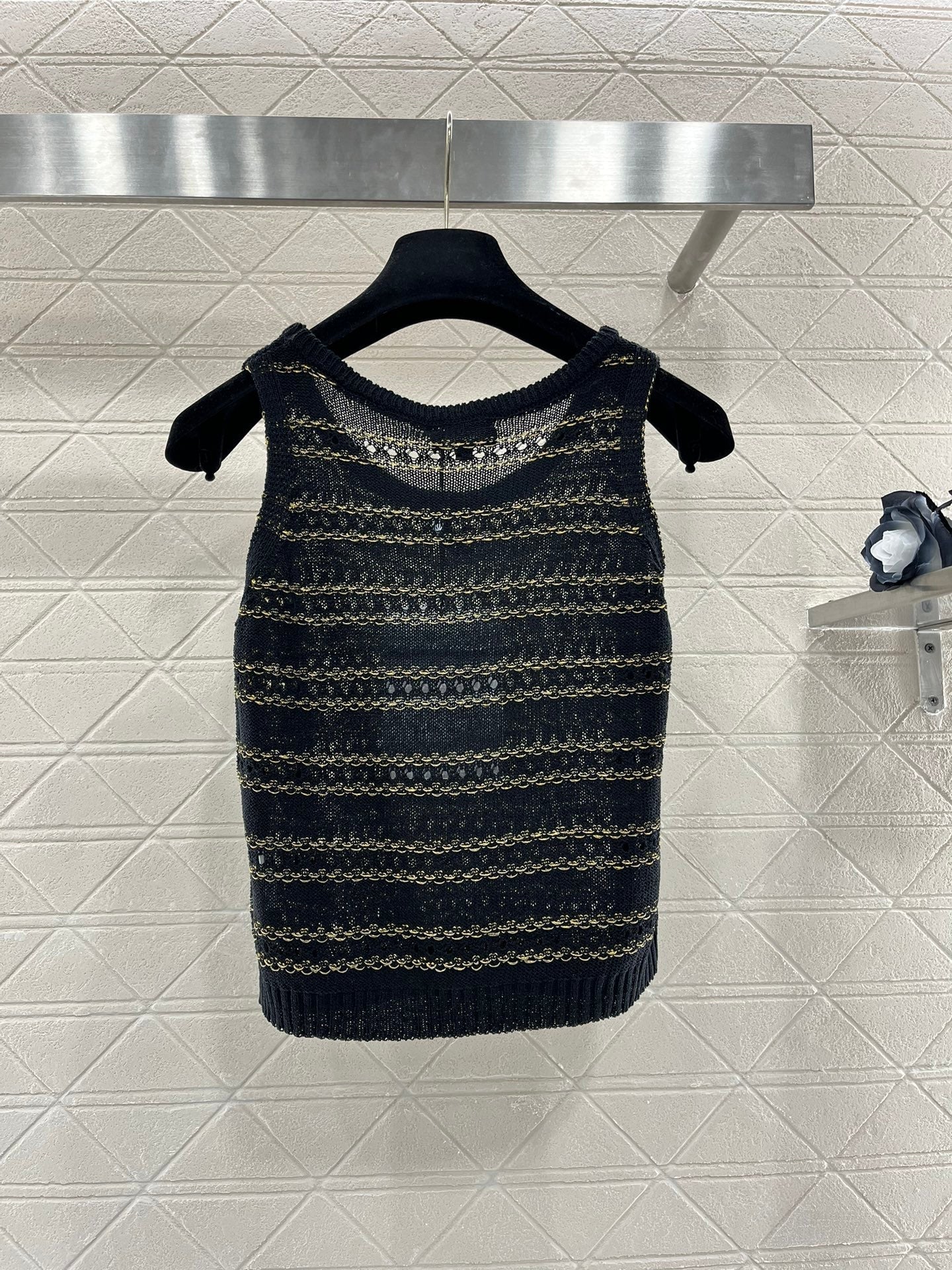CC Stripe Transparent Tank