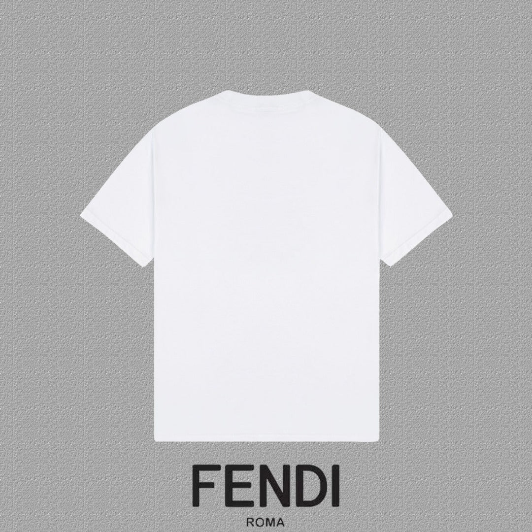 Fendi 2026 Men's Short-Sleeve T-Shirt Cotton 806036